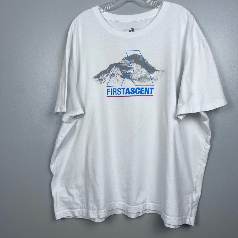 Eddie Bauer First Ascent Whittaker Mountaineering Men's Tee Shirt Size XXL